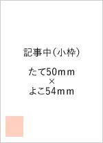 広告サイズ 記事中小枠